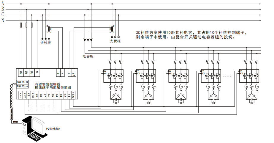 光伏專用無功補償控制器